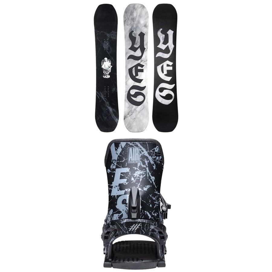 Yes. Cream Halldor 3D Snowboard + Airmaster Snowboard Bindings 2026