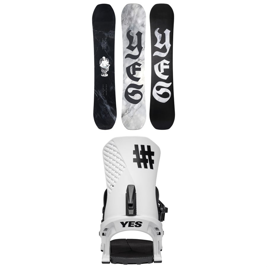Yes. Cream Halldor 3D Snowboard + Drive Snowboard Bindings 2026