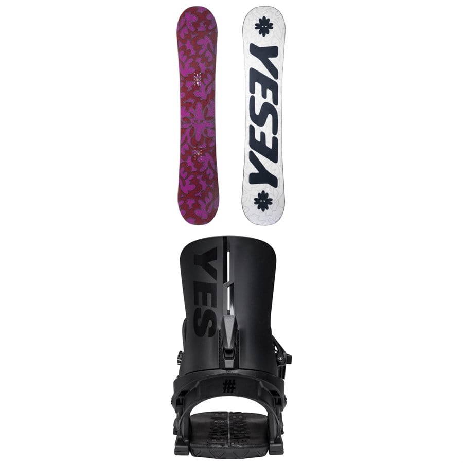 Yes. Frenzy Snowboard + Vetta Snowboard Bindings - Women's 2026