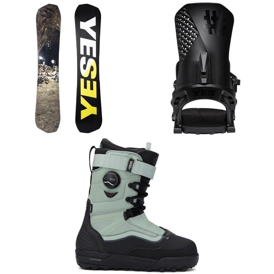 Yes. Greats Snowboard + Drive Snowboard Bindings + Vans Infuse Snowboard Boots 2026