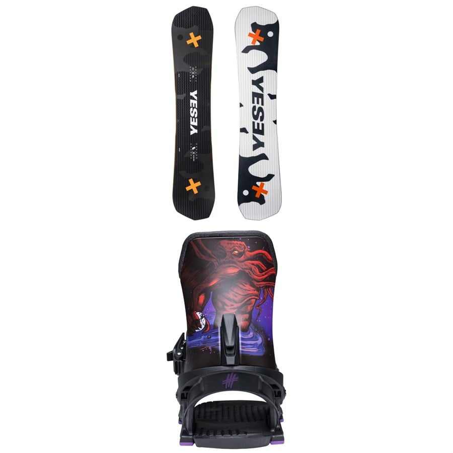 Yes. Greats XTRM Snowboard + Select Snowboard Bindings 2026