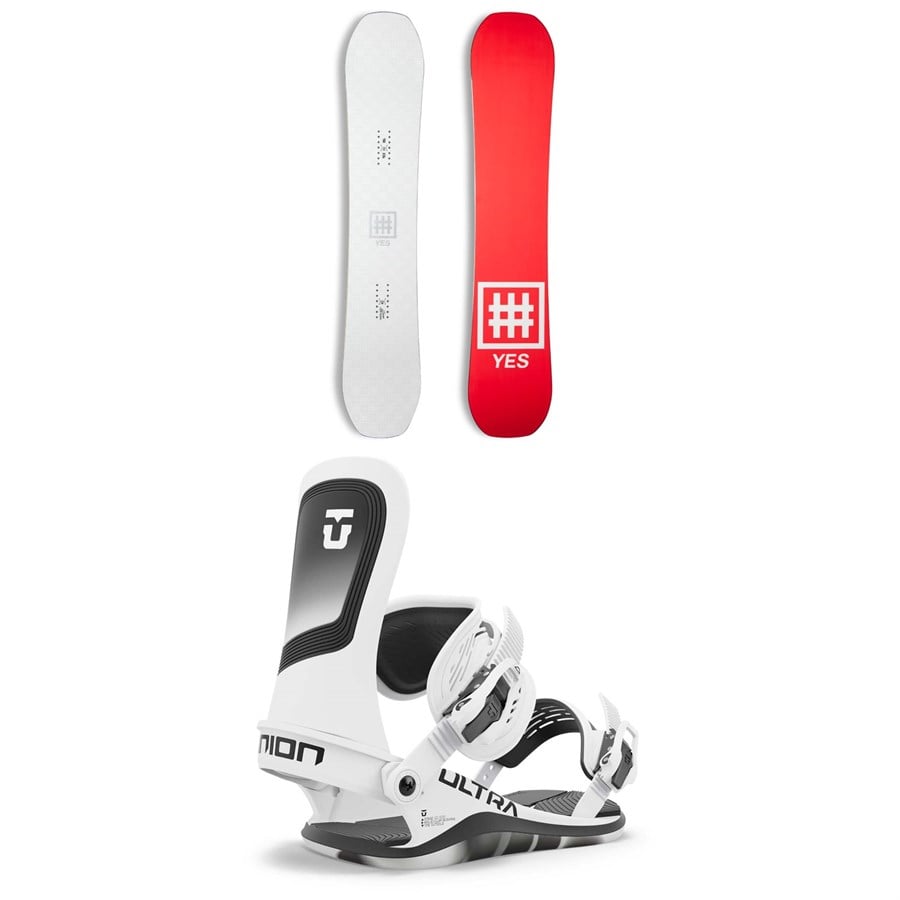 Yes. Halldor XTRM Snowboard + Union Ultra Snowboard Bindings 2025