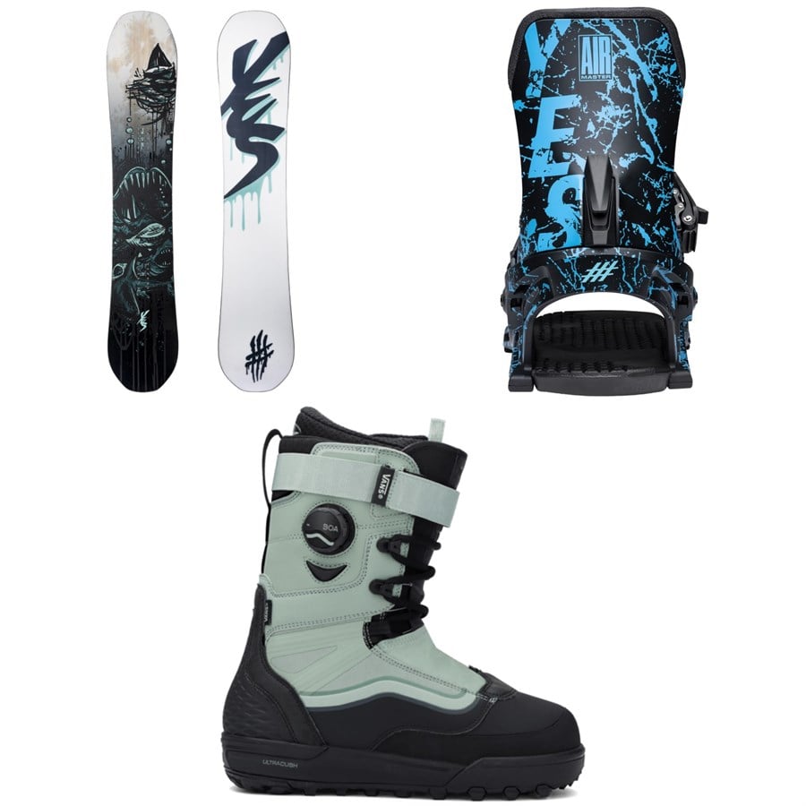 Yes. Pick Your Line Snowboard + Airmaster Snowboard Bindings + Vans Infuse Snowboard Boots 2026