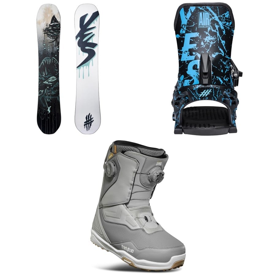 Yes. Pick Your Line Snowboard + Airmaster Snowboard Bindings + thirtytwo TM-2 Double Boa Snowboard Boots 2026