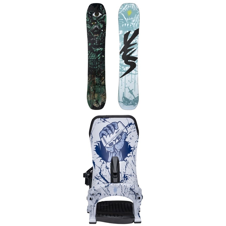 Yes. Pick Your Line XTRM Snowboard + Airmaster Fridge Snowboard Bindings 2026