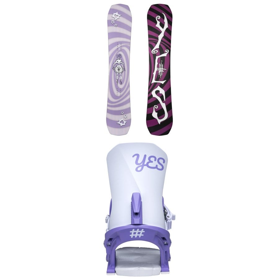 Yes. Rival Snowboard + Conda Snowboard Bindings - Women's 2026