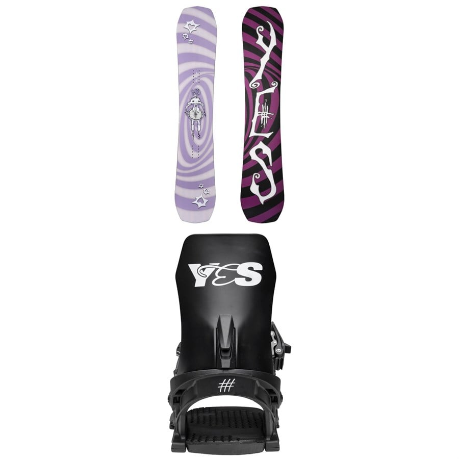 Yes. Rival Snowboard + Rebel Snowboard Bindings - Women's 2026