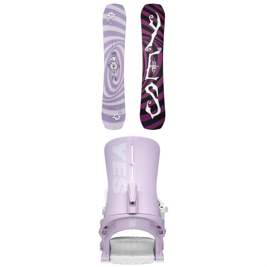 Yes. Rival Snowboard + Vetta Snowboard Bindings - Women's 2026