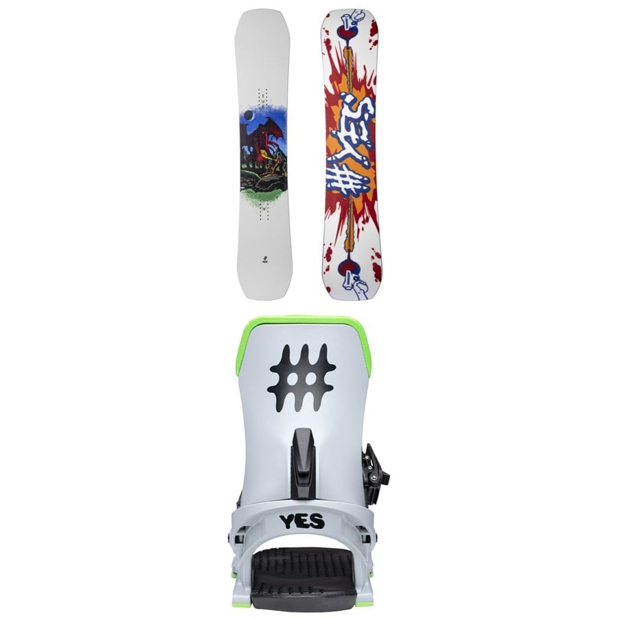 Yes. Sender Snowboard + Select Snowboard Bindings 2026