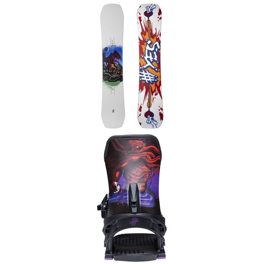 Yes. Sender Snowboard + Yes. Select Snowboard Bindings 2026