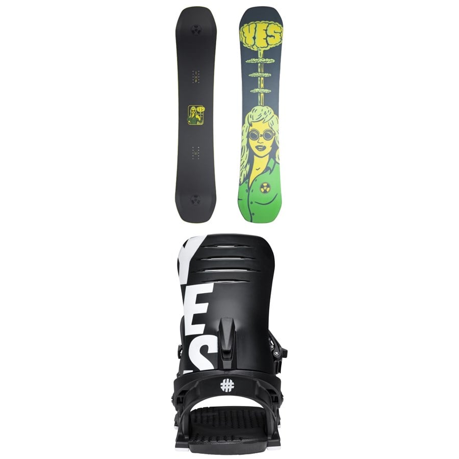 Yes. Shifter 3D Snowboard + IPO Snowboard Bindings 2026