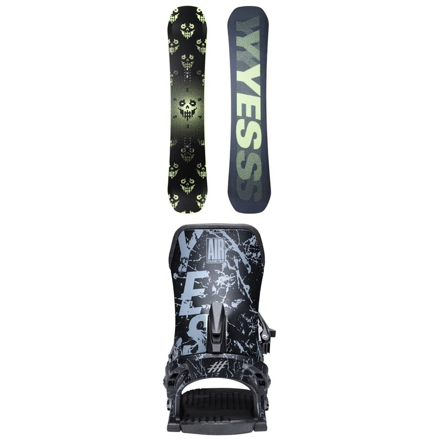 Yes. Shifter XTRM Eiki 3D Snowboard + Airmaster Snowboard Bindings 2026