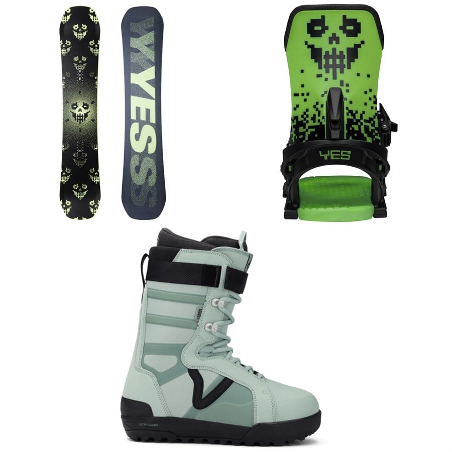 Yes. Shifter XTRM Eiki 3D Snowboard + Select Snowboard Bindings + Vans Hi-Standard Pro Snowboard Boots 2026