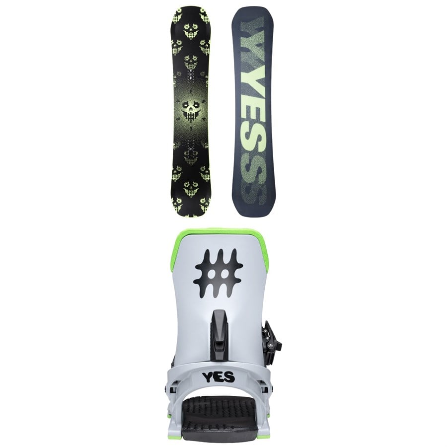 Yes. Shifter XTRM Eiki 3D Snowboard + Select Snowboard Bindings 2026