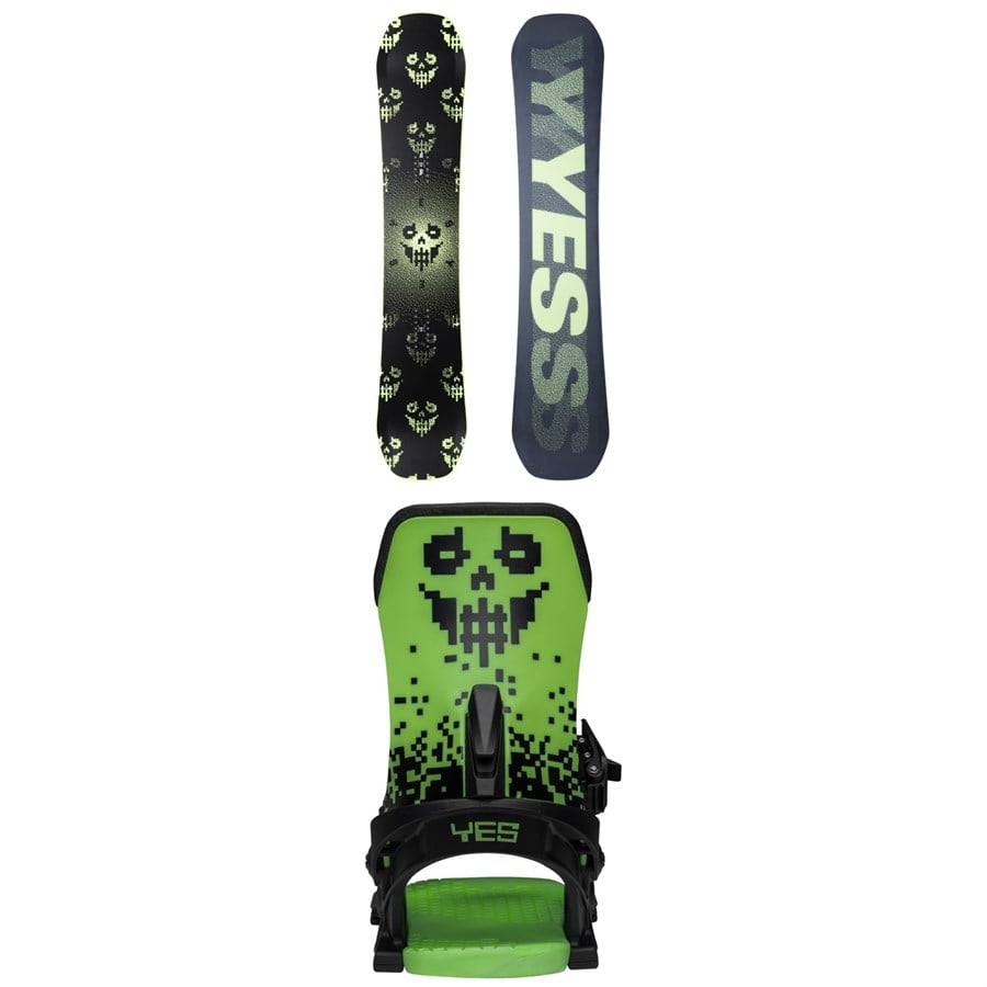 Yes. Shifter XTRM Eiki 3D Snowboard + Yes. Select Snowboard Bindings 2026
