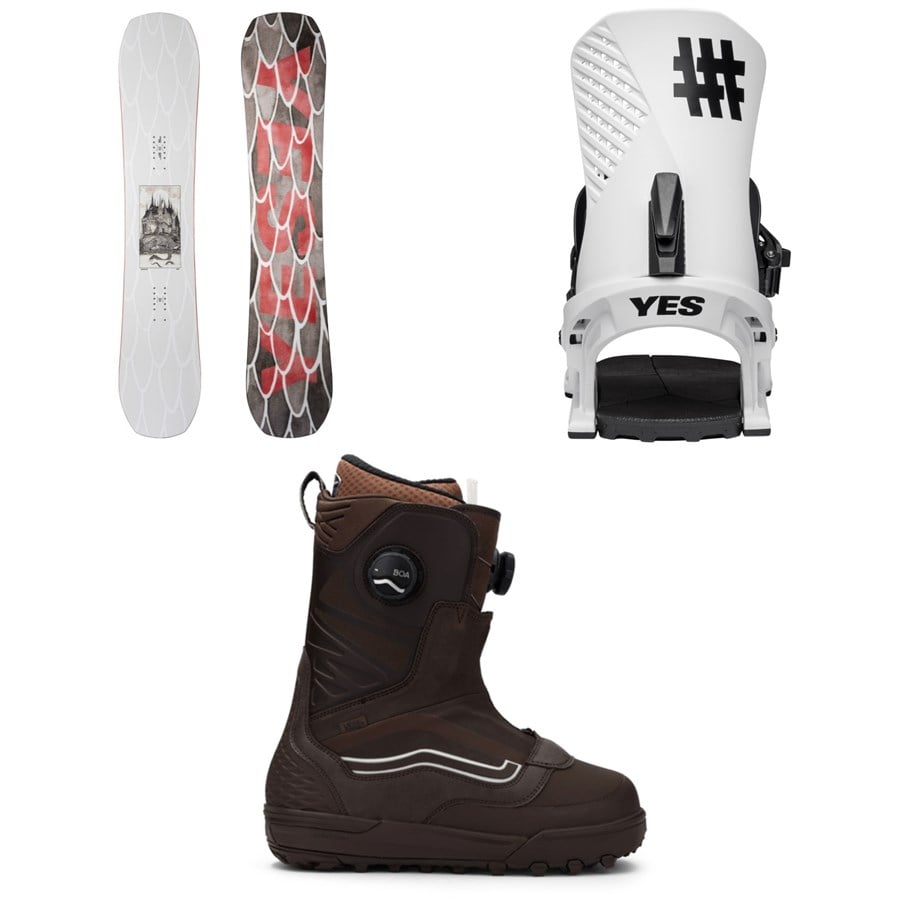 Yes. Standard XTRM Snowboard + Drive Snowboard Bindings + Vans Verse Snowboard Boots 2026