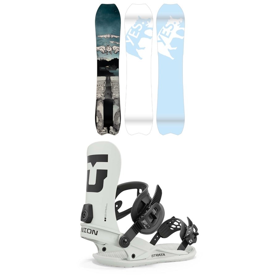 Yes. Warca UnInc JPS LTD Snowboard 2023 + Union Strata Snowboard Bindings