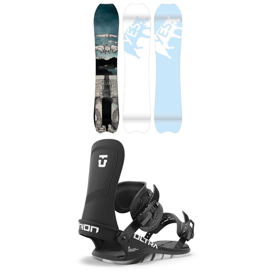 Yes. Warca UnInc JPS LTD Snowboard 2023 + Union Ultra Snowboard Bindings